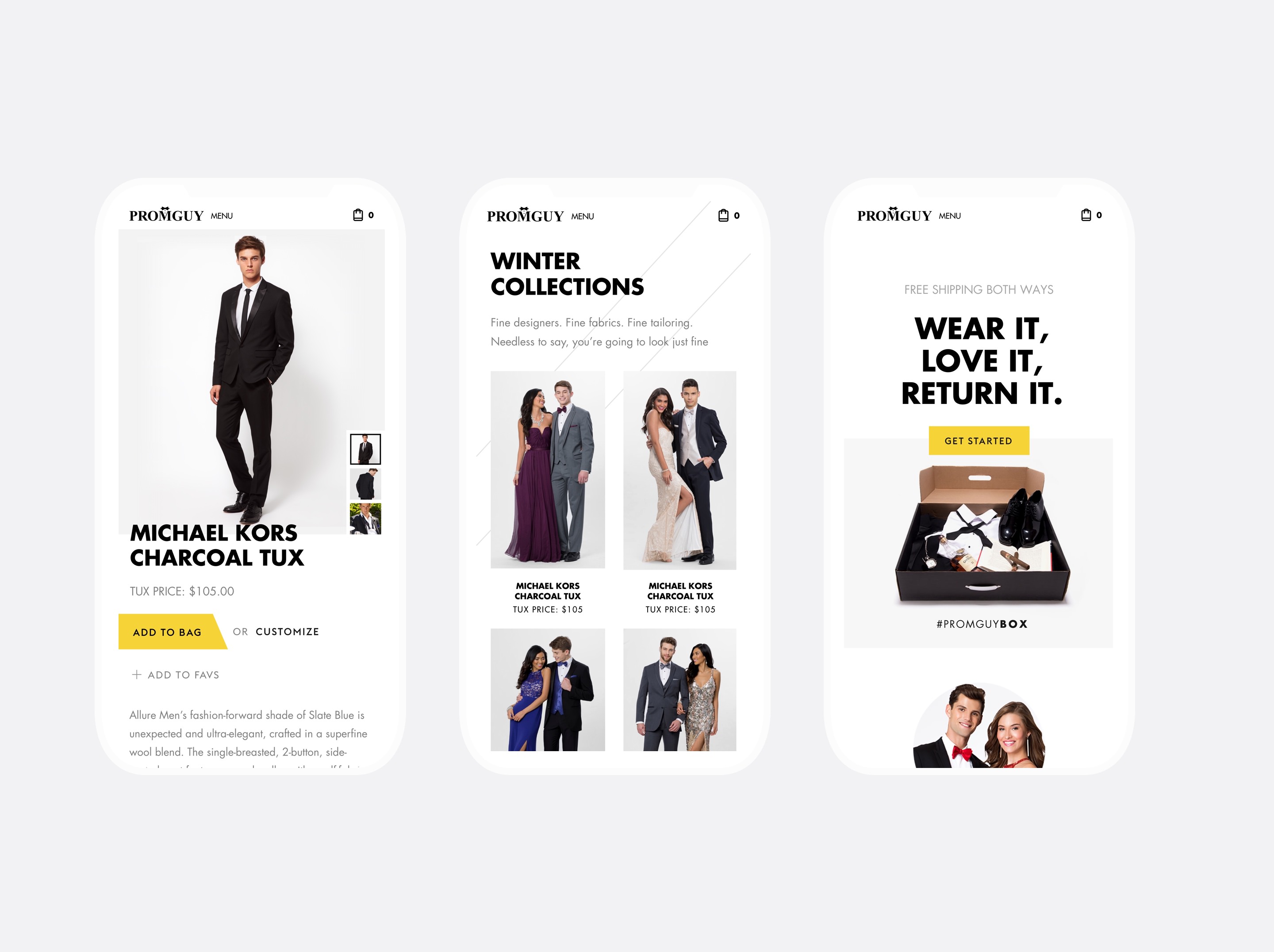 Prom Tuxedos Mobile Views Prom Tuxedos Mobile Views